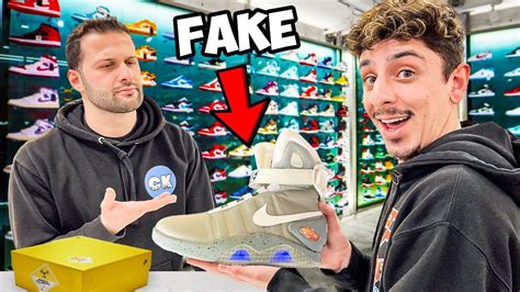 shoe stores selling fake shoes